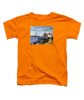 Fishing Dock Martha's Vineyard Massachusetts - Toddler T-Shirt