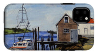 Fishing Dock Martha's Vineyard Massachusetts - Phone Case