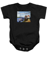 Fishing Dock Martha's Vineyard Massachusetts - Baby Onesie