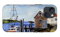 Fishing Dock Martha's Vineyard Massachusetts - Phone Case