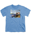 Fishing Dock Martha's Vineyard Massachusetts - Youth T-Shirt