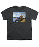 Fishing Dock Martha's Vineyard Massachusetts - Youth T-Shirt