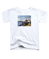 Fishing Dock Martha's Vineyard Massachusetts - Toddler T-Shirt
