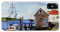 Fishing Dock Martha's Vineyard Massachusetts - Phone Case