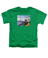 Fishing Dock Martha's Vineyard Massachusetts - Toddler T-Shirt