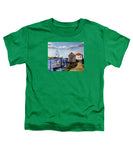 Fishing Dock Martha's Vineyard Massachusetts - Toddler T-Shirt