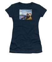Fishing Dock Martha's Vineyard Massachusetts - Women's T-Shirt