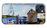 Fishing Dock Martha's Vineyard Massachusetts - Phone Case