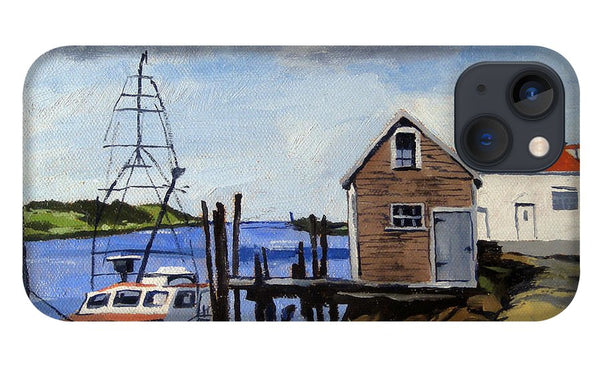 Fishing Dock Martha's Vineyard Massachusetts - Phone Case