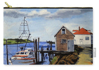 Fishing Dock Martha's Vineyard Massachusetts - Carry-All Pouch