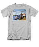 Fishing Dock Martha's Vineyard Massachusetts - Men's T-Shirt  (Regular Fit)