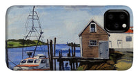 Fishing Dock Martha's Vineyard Massachusetts - Phone Case