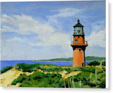 Gay Head Lighthouse Martha's Vineyard Massachusetts - Canvas Print