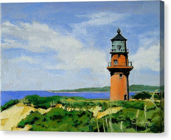Gay Head Lighthouse Martha's Vineyard Massachusetts - Canvas Print