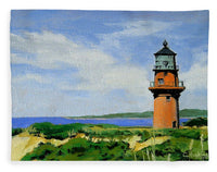 Gay Head Lighthouse Martha's Vineyard Massachusetts - Blanket