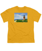 Gay Head Lighthouse Martha's Vineyard Massachusetts - Youth T-Shirt