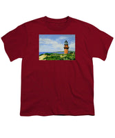Gay Head Lighthouse Martha's Vineyard Massachusetts - Youth T-Shirt