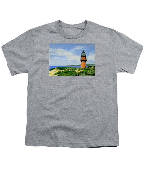 Gay Head Lighthouse Martha's Vineyard Massachusetts - Youth T-Shirt
