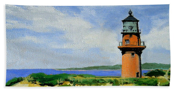 Gay Head Lighthouse Martha's Vineyard Massachusetts - Bath Towel