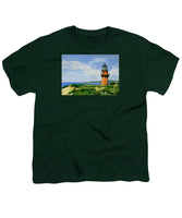 Gay Head Lighthouse Martha's Vineyard Massachusetts - Youth T-Shirt