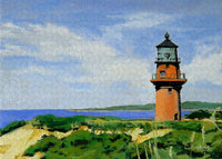 Gay Head Lighthouse Martha's Vineyard Massachusetts - Puzzle