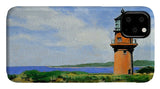 Gay Head Lighthouse Martha's Vineyard Massachusetts - Phone Case