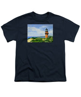 Gay Head Lighthouse Martha's Vineyard Massachusetts - Youth T-Shirt