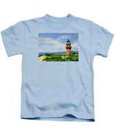 Gay Head Lighthouse Martha's Vineyard Massachusetts - Kids T-Shirt