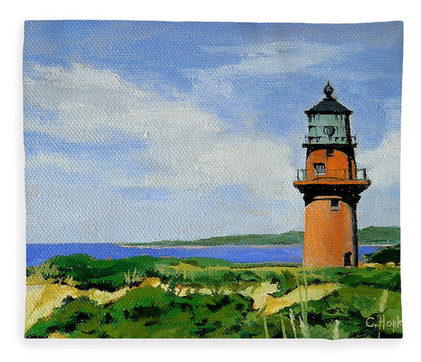 Gay Head Lighthouse Martha's Vineyard Massachusetts - Blanket