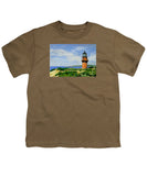 Gay Head Lighthouse Martha's Vineyard Massachusetts - Youth T-Shirt