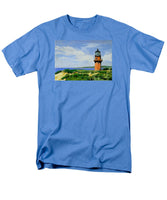 Gay Head Lighthouse Martha's Vineyard Massachusetts - Men's T-Shirt  (Regular Fit)