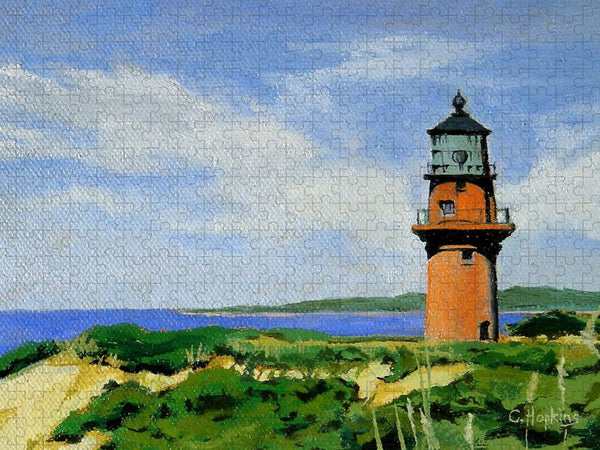 Gay Head Lighthouse Martha's Vineyard Massachusetts - Puzzle
