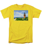 Gay Head Lighthouse Martha's Vineyard Massachusetts - Men's T-Shirt  (Regular Fit)
