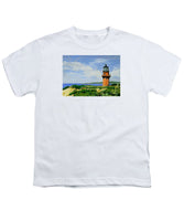 Gay Head Lighthouse Martha's Vineyard Massachusetts - Youth T-Shirt