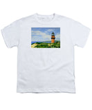 Gay Head Lighthouse Martha's Vineyard Massachusetts - Youth T-Shirt