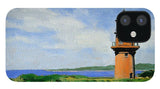 Gay Head Lighthouse Martha's Vineyard Massachusetts - Phone Case