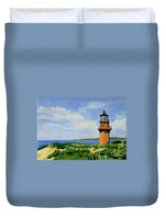 Gay Head Lighthouse Martha's Vineyard Massachusetts - Duvet Cover