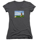 Gay Head Lighthouse Martha's Vineyard Massachusetts - Women's V-Neck