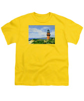 Gay Head Lighthouse Martha's Vineyard Massachusetts - Youth T-Shirt