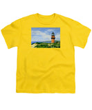 Gay Head Lighthouse Martha's Vineyard Massachusetts - Youth T-Shirt