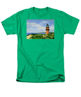 Gay Head Lighthouse Martha's Vineyard Massachusetts - Men's T-Shirt  (Regular Fit)