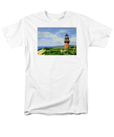 Gay Head Lighthouse Martha's Vineyard Massachusetts - Men's T-Shirt  (Regular Fit)