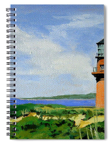 Gay Head Lighthouse Martha's Vineyard Massachusetts - Spiral Notebook
