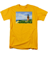 Gay Head Lighthouse Martha's Vineyard Massachusetts - Men's T-Shirt  (Regular Fit)