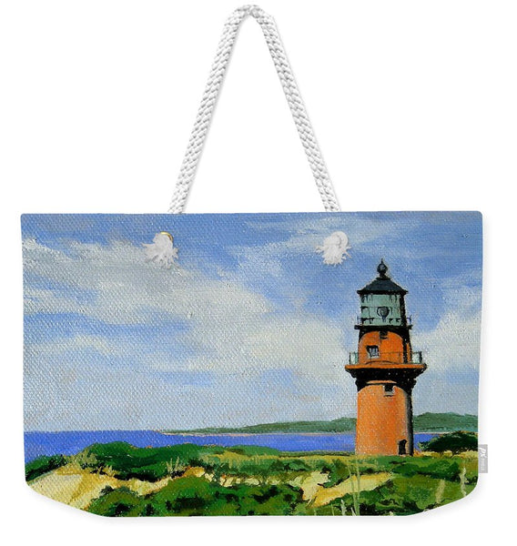Gay Head Lighthouse Martha's Vineyard Massachusetts - Weekender Tote Bag
