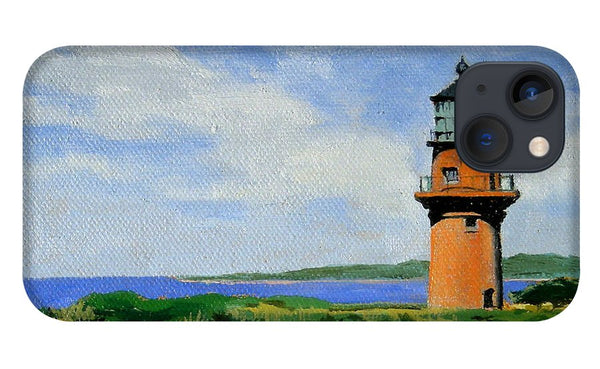 Gay Head Lighthouse Martha's Vineyard Massachusetts - Phone Case