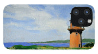 Gay Head Lighthouse Martha's Vineyard Massachusetts - Phone Case