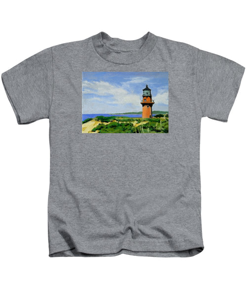Gay Head Lighthouse Martha's Vineyard Massachusetts - Kids T-Shirt