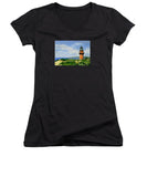 Gay Head Lighthouse Martha's Vineyard Massachusetts - Women's V-Neck