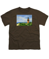 Gay Head Lighthouse Martha's Vineyard Massachusetts - Youth T-Shirt